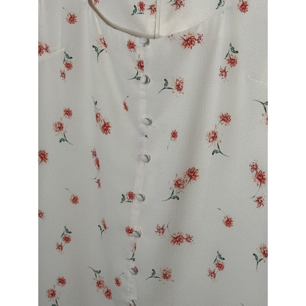 BB Dakota Scattered Daisy Bubble Sleeve Mini Dress size 6 cottagecore - Picture 5 of 13